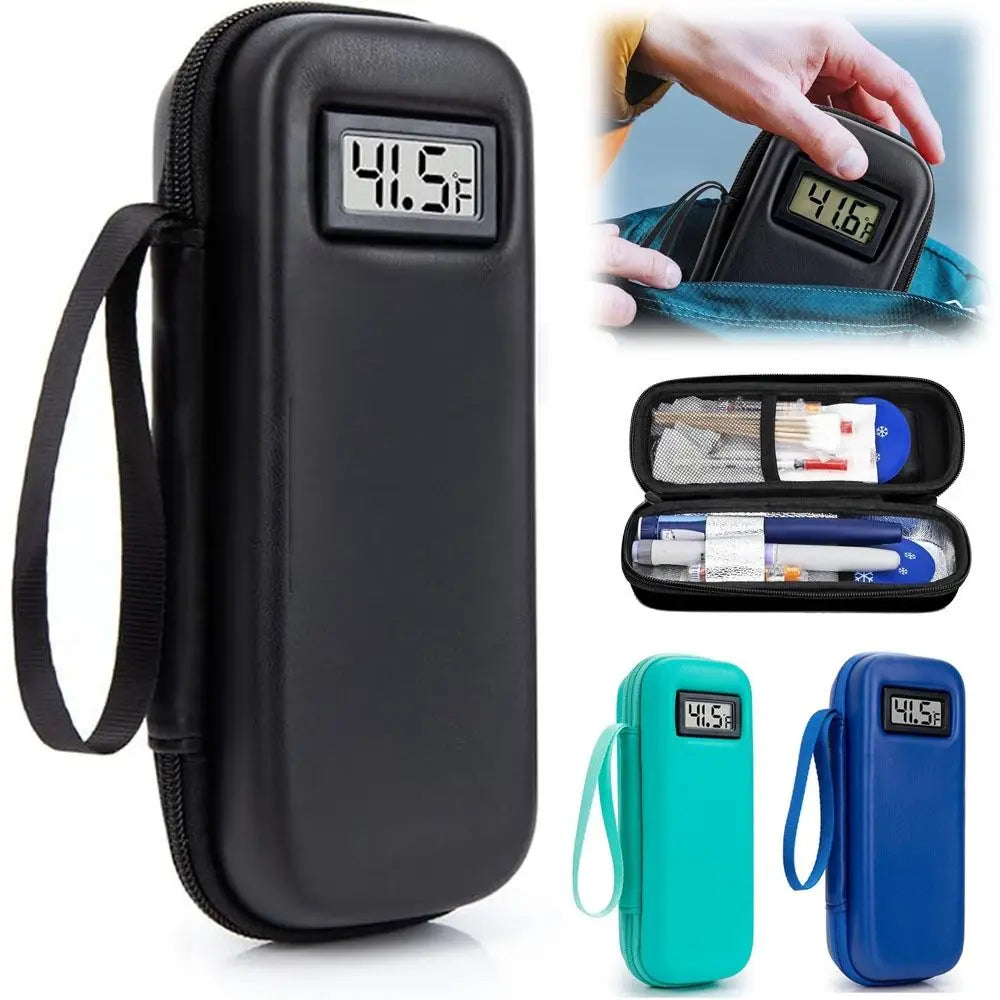 CarryWell Medication Cooler Travel Case — Insulin & Peptide Cold Storage